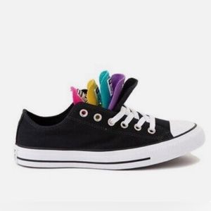 Converse Chuck Taylor All Star Multi Tongue Rainbow Unisex Shoes - Size 10/8